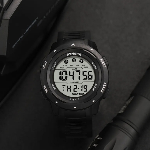 Men Waterproof Digital Sports Watch Military Tactical LED Backlight Wristwatch - Picture 7 of 7